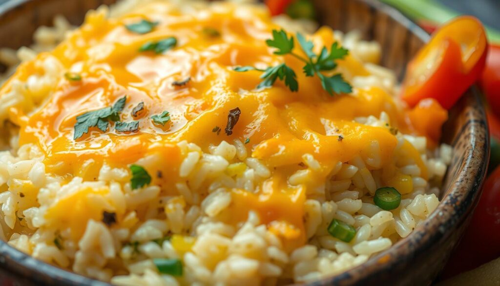 cheesy rice recipe