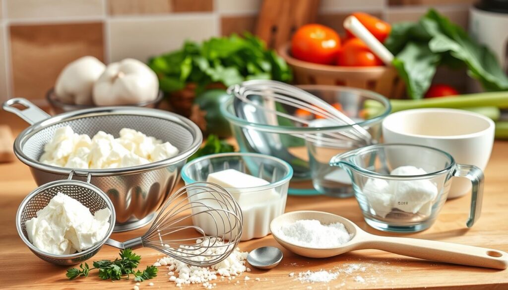 cottage cheese cooking tools