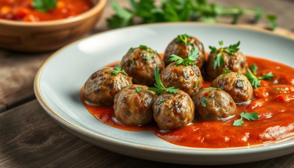 gluten-free meatball