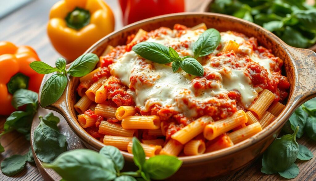 healthy baked ziti