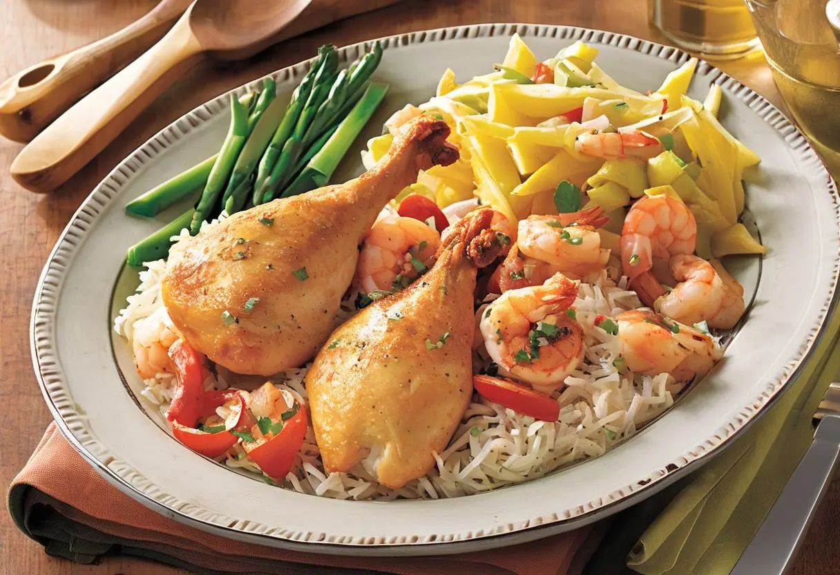 Delicious variety of chicken and shrimp recipes for dinner