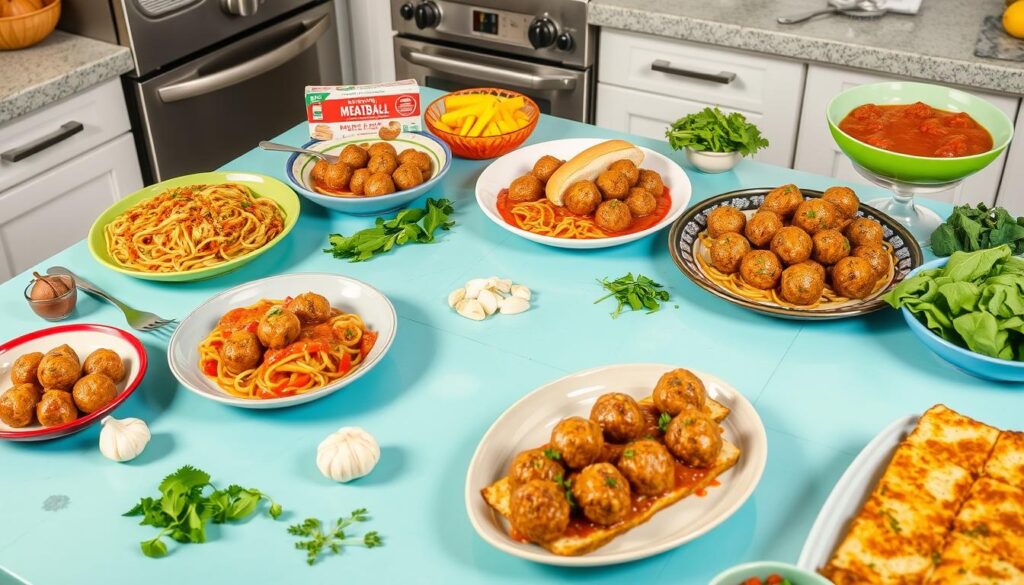 recipes using frozen meatballs