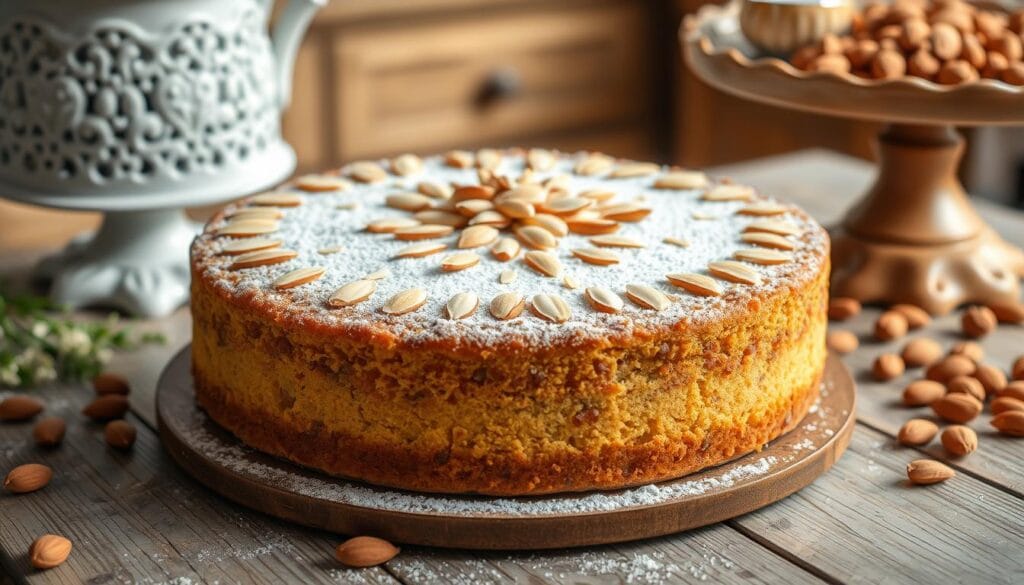 almond nut cake recipe