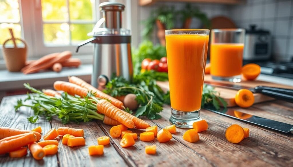 homemade carrot juice recipe