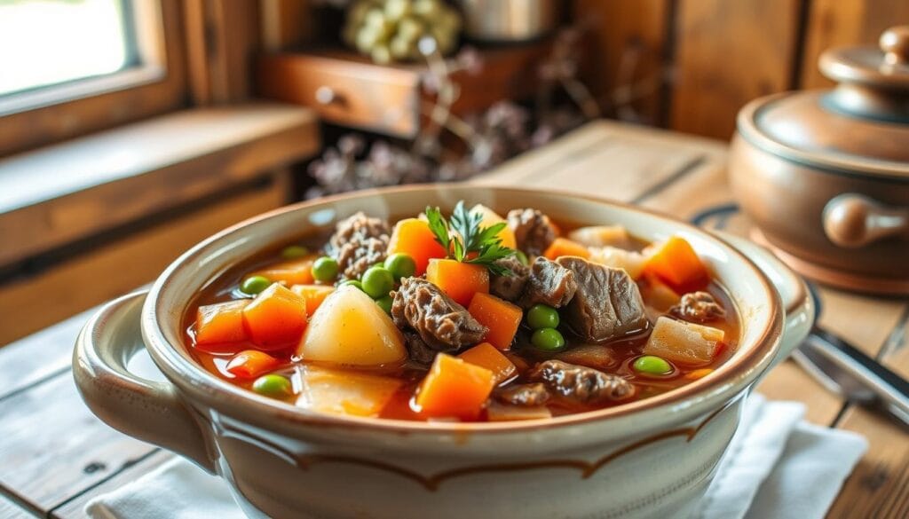 old fashioned vegetable beef soup recipe